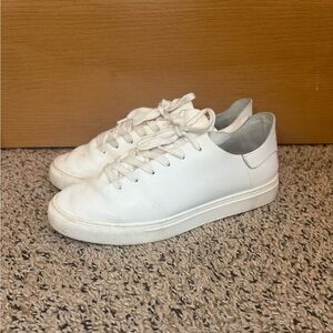 White Leather Sneakers
